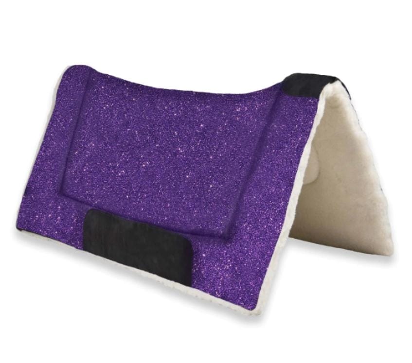 Western Teal Glitter pad